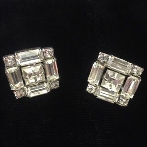 Rhinestone earrings